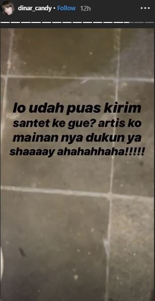 Dinar Candy ngaku disantet oleh seorang artis, siapa? [instagram/dinar_candy]