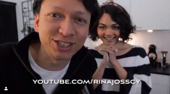 Rina Nose dan pacarnya, Josscy [Instagram/rinanose16]