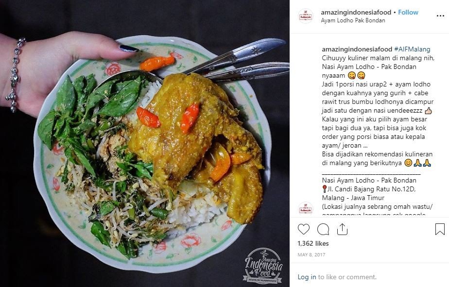 (Instagram Amazing Indonesia Food)