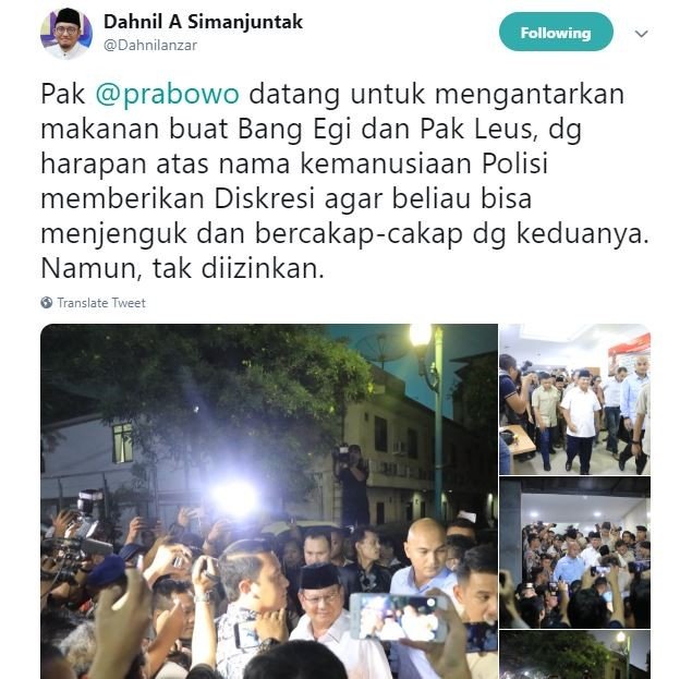 Cuitan Dahnil Anzar. [Twitter]