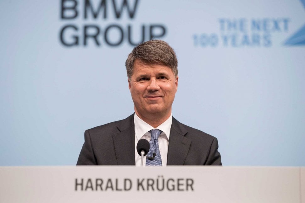 Chief Eksekutif BMW, Harald Krueger. (Carscoops)