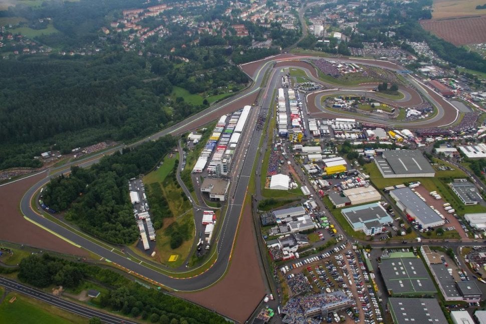 Sirkuit Sachsenring, Jerman. (Twitter/MotoGP)