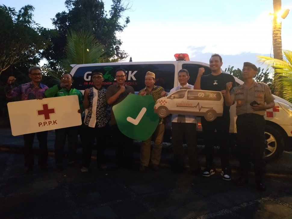 Gojek Luncurkan Ambulans di Yogyakarta, Serta Mengedukasi Komunitas Driver Mengenai Langkah Tepat Pertolongan Pertama Pada Kecelakaan (P3K). (Mobimoto.com/Praba Mustika)