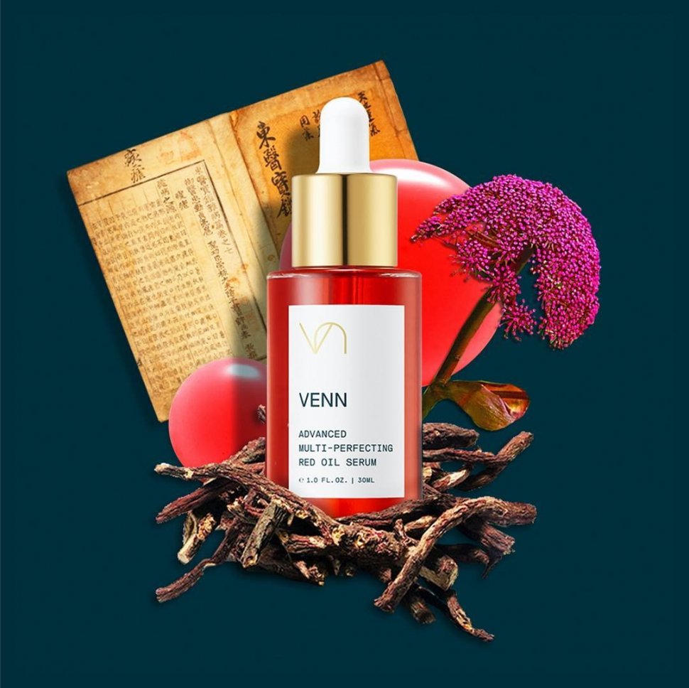 Advanced Multi-Perfecting Red Oil Serum dari VENN Skincare. (Instagram/@vennskincare_kr)