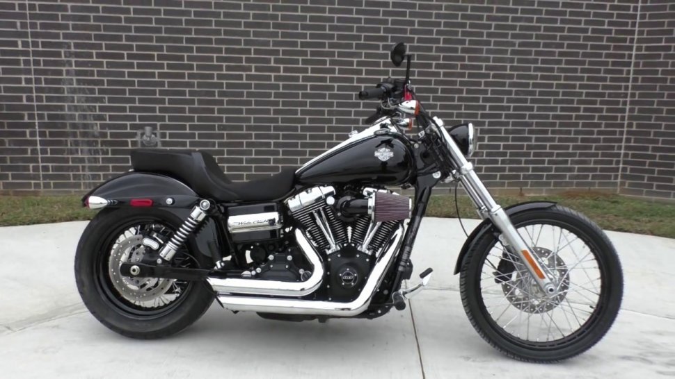 Harley-Davidson Dyna Wide Glide. (YouTube)
