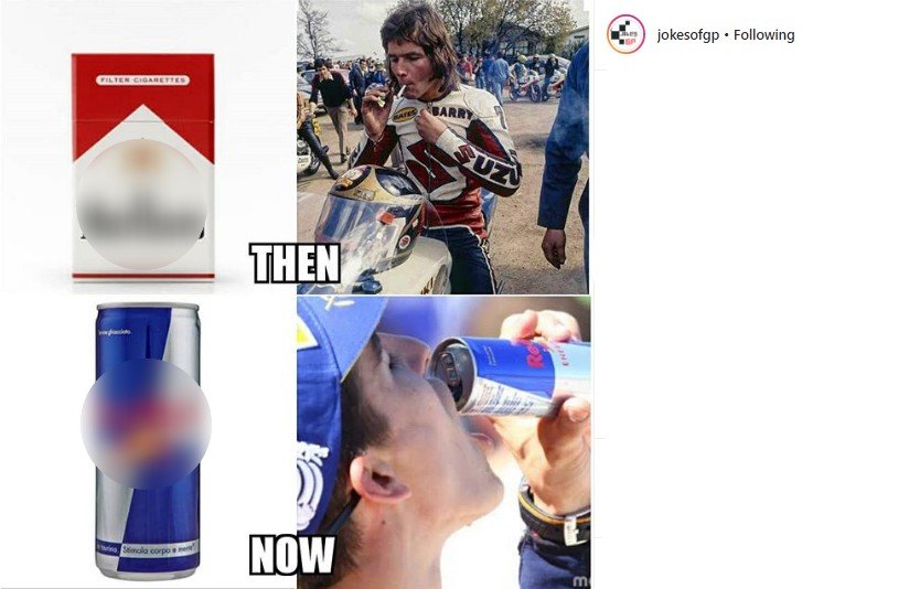 Sponsor MotoGP yang jadi guyonan warganet. (Instagram/@jokesofgp)