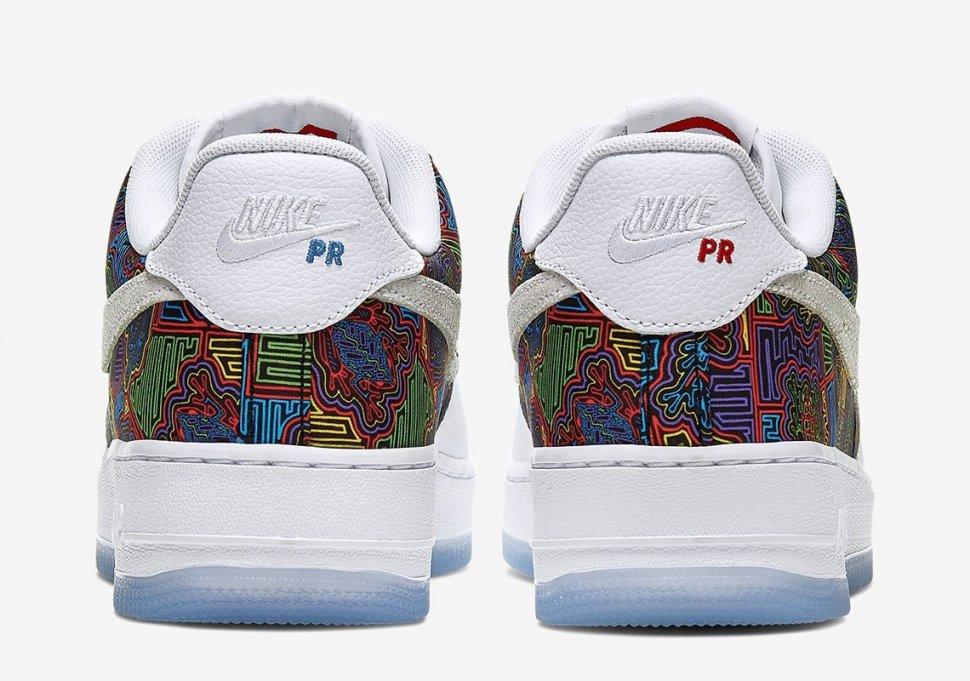 Nike Air Force 1 "Puerto Rico". (Twitter/@IsaacLarrier)