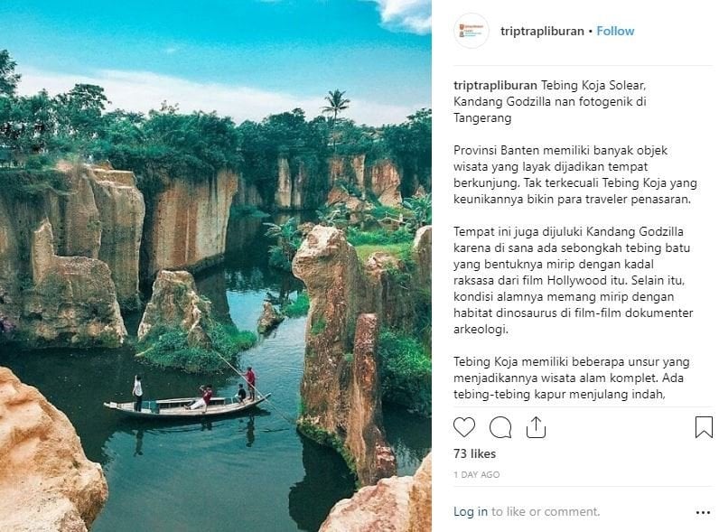 (Instagram Trip Trap Liburan)