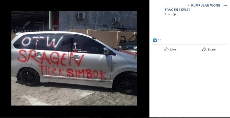 Euforia Pemudik Dengan Mobil Ini Tuai Pro Kontra, Ini Sebabnya. (Facebook)