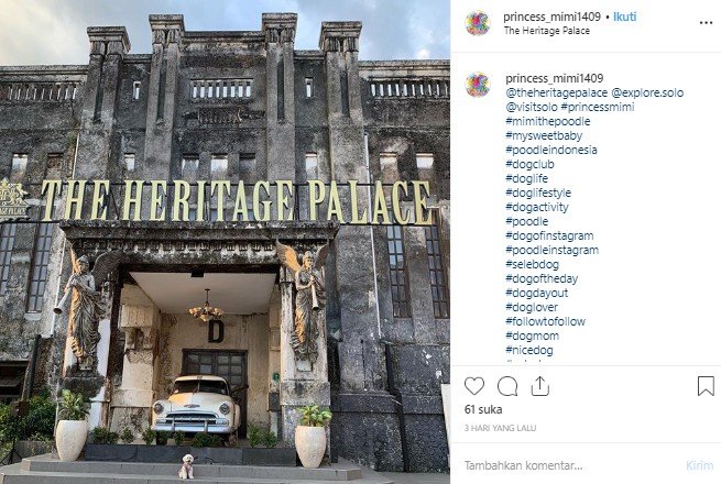 The Heritage Palace. (Instagram/@princess_mimi1409)