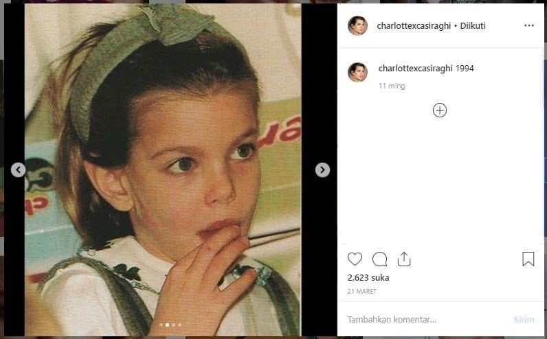 Charlotte Casiraghi. (Instagram/@charlottexcasiraghi)