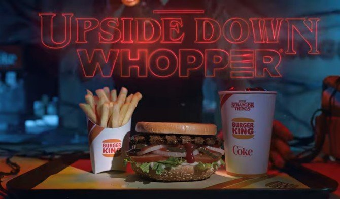 Upside Down Whooper. (YouTube/Burger King)