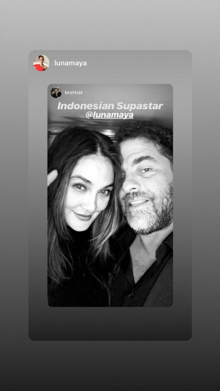 Luna Maya Foto Bareng Sutradara X-Men. Tangkapan layar (instagram.com/lunamaya)