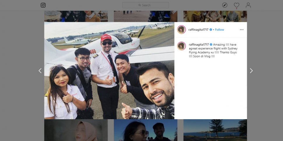 Seru, Ini 6 Momen Raffi Ahmad Liburan di Australia. (instagram.com/raffinagita1717)