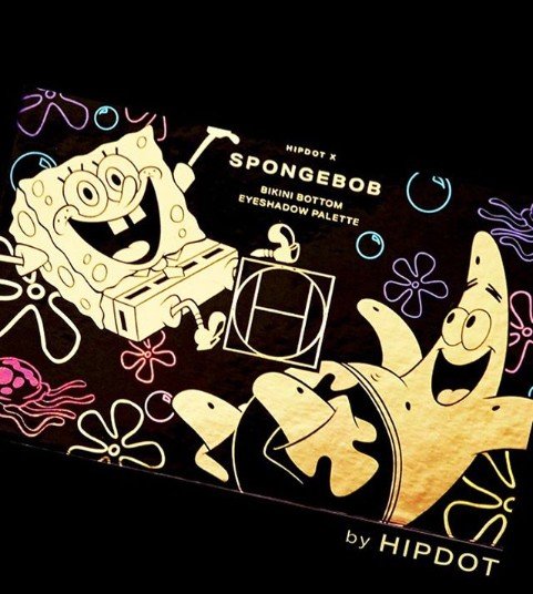 Koleksi makeup SpongeBob SquarePants. (Instagram/@hipdot)