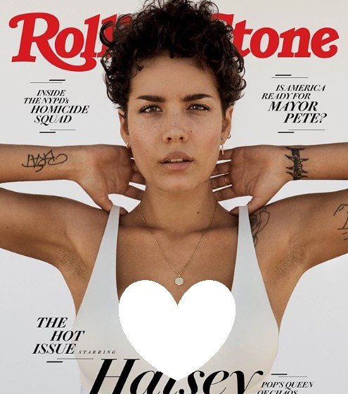 Halsey di cover Rolling Stone. (Instagram/@iamhalsey)