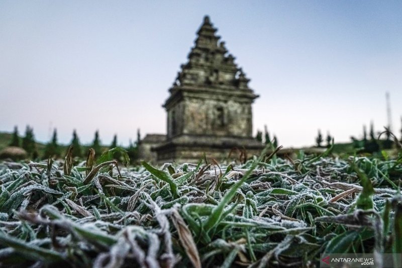 Dataran tinggi Dieng di Jawa Tengah. (Antara)