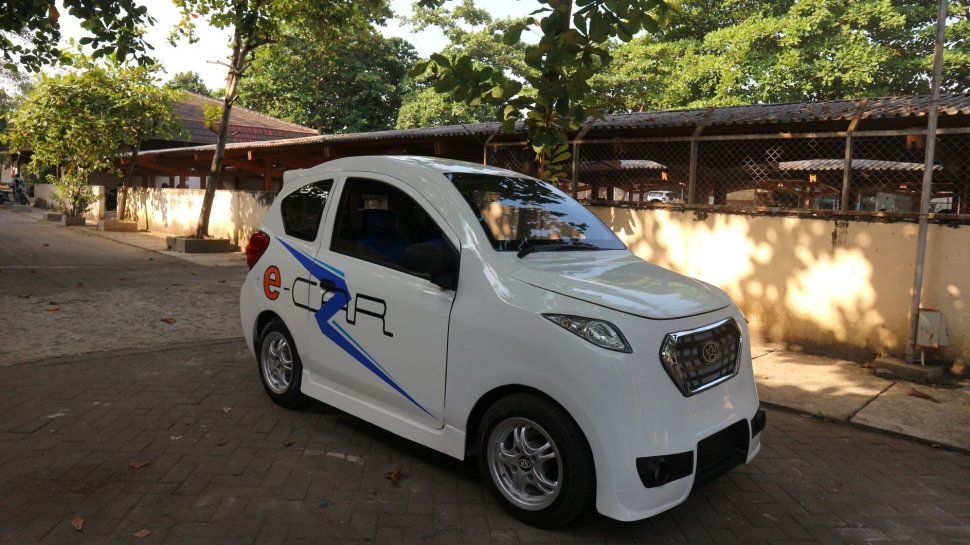 Mobil Elektrik Garuda UNY. (Mobimoto.com/Praba Mustika)