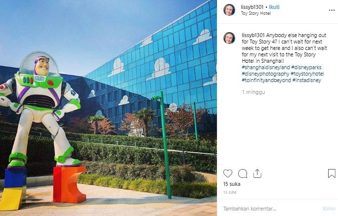 Toy Story Hotel. (Instagram/@lissby2)