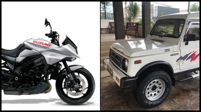 Dua kendaraan ini punya sebuatan "Katana". (motorcycles.au, fjb.kaskus.co.id)