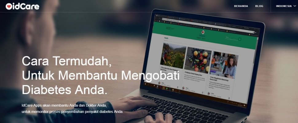 dengan idcare bisa mempermudah anda temukan dokteruntuk perawatan diabetes [website]