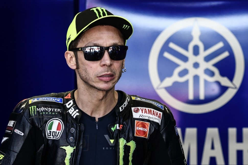 Pebalap gaek Monster Energy Yamaha, Valentino Rossi. [AFP/Filippo Monteforte]