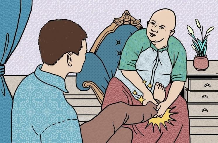 Pijat Urut Legendaris 'Bang Udin PSIM', Tangani Ratusan Pelanggan per Hari