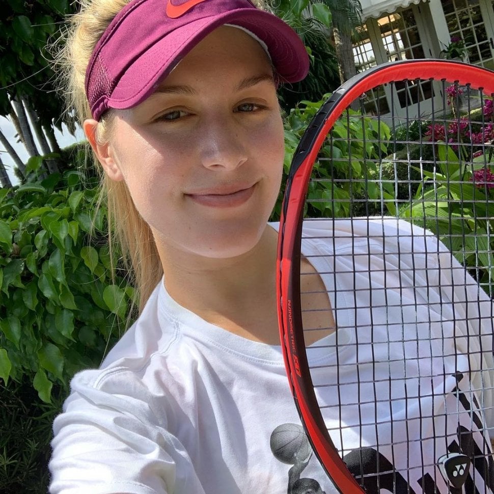 Eugenie Bouchard. [Instagram/@geniebouchard]