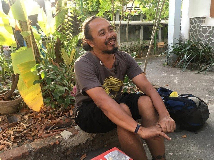 Agung Hermanto, pegiat fermentasi sekaligus peneliti di lembaga Lifepatch. [Suara.com/Erick Tanjung]