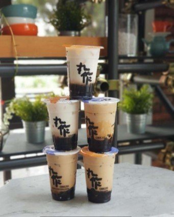 Minuman bubble tea di Onezo. (Zomato) 