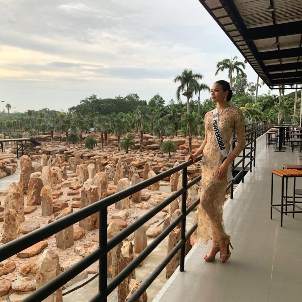 Paweensuda Drouin, Miss Universe Thailand 2019. (Instagram/@paweensuda)