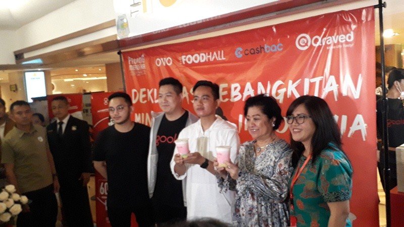 Goola, gerai minuman baru punya Gibran Rakabuming [Suara.com/Dinda]