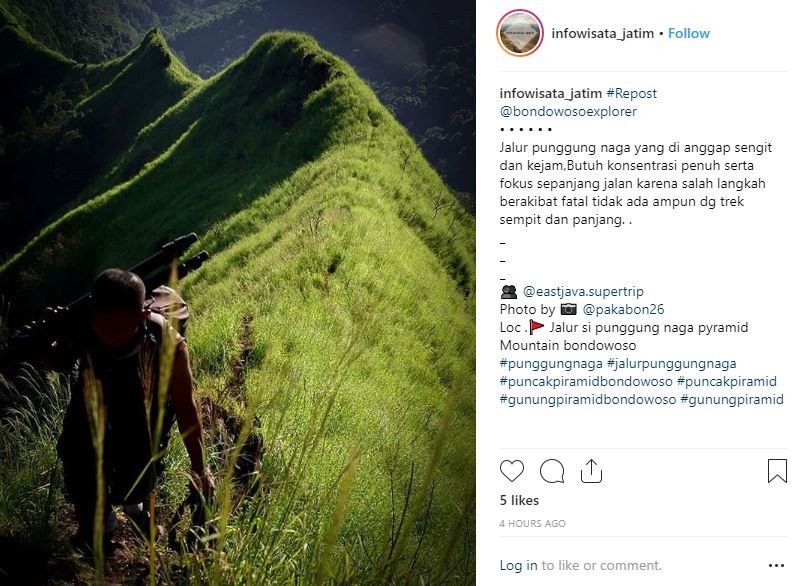 (Instagram Info Wisata Jatim)