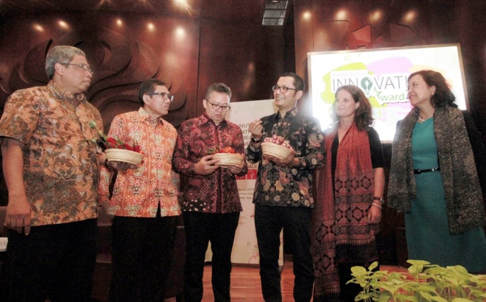 Glenn Pardede dalam acara bertajuk 'Food & Nutrition and its Contribution to increase society welfare and health' di Balai Sidang UI. (Suara.com/Risna Halidi)