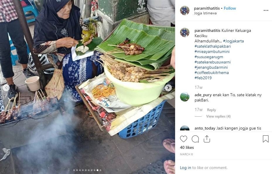 (Instagram Bakso Paramitha Titis)