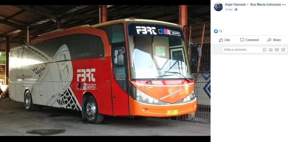 Bus Dengan Interior Seperti Rumah. (Facebook/Anjar Hamsah)