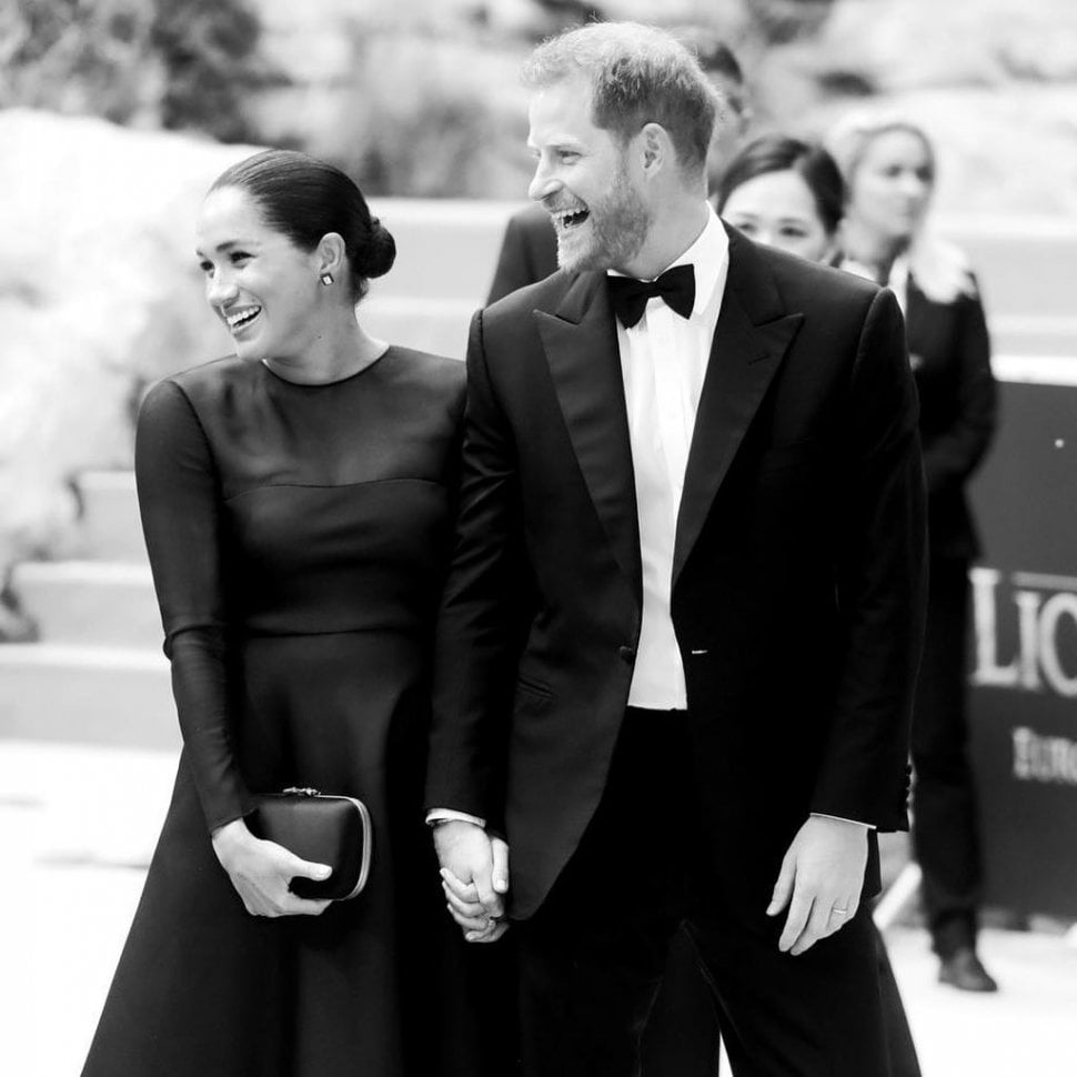 Pangeran Harry dan Meghan Markle hadir di premier film The Lion King. (Instagram/@sussexroyal)