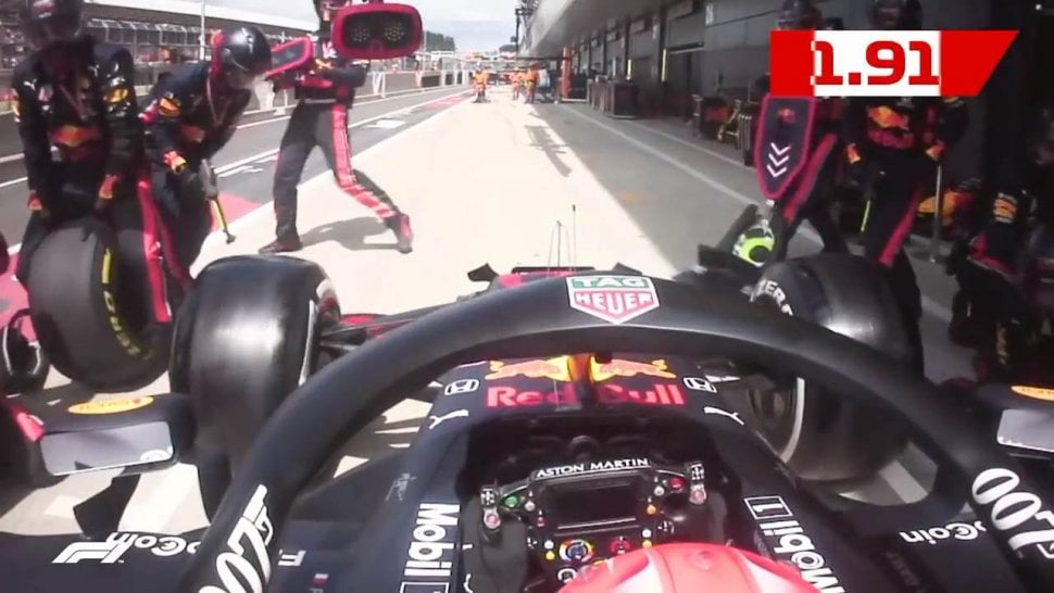 Rekor Baru Kru Pit Stop Pierre Gasly. (YouTube/Formula 1)