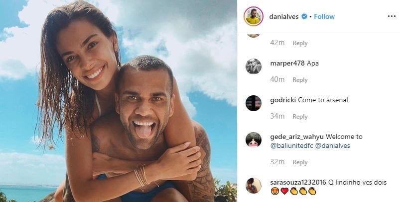 (Instagram Dani Alves)