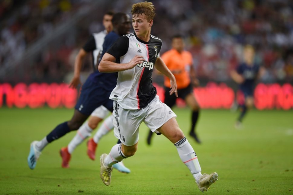 Centre-back Juventus, Matthijs de Ligt. [Roslan RAHMAN / AFP]