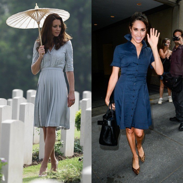 Kate Middleton - Meghan Markle. (Hello Magazine)