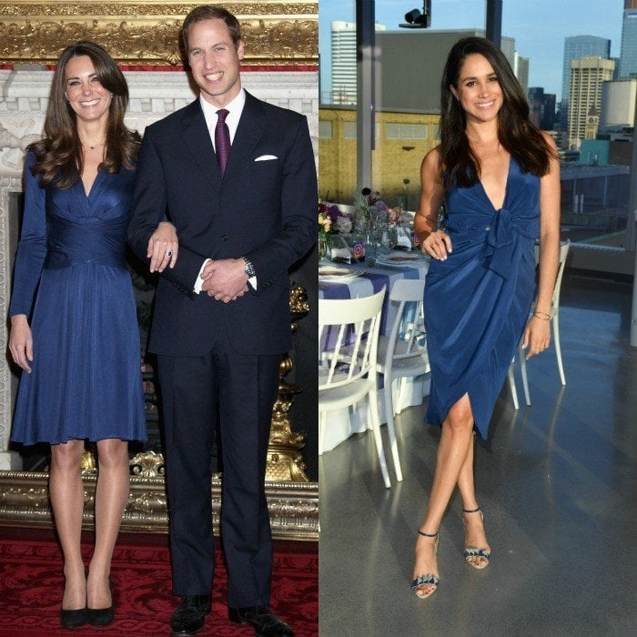 Kate Middleton - Meghan Markle. (Hello Magazine)