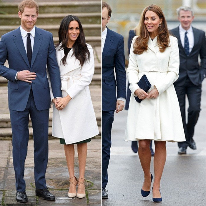 Kate Middleton - Meghan Markle. (Hello Magazine)