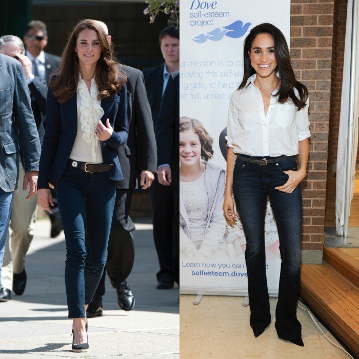 Kate Middleton - Meghan Markle. (Hello Magazine)