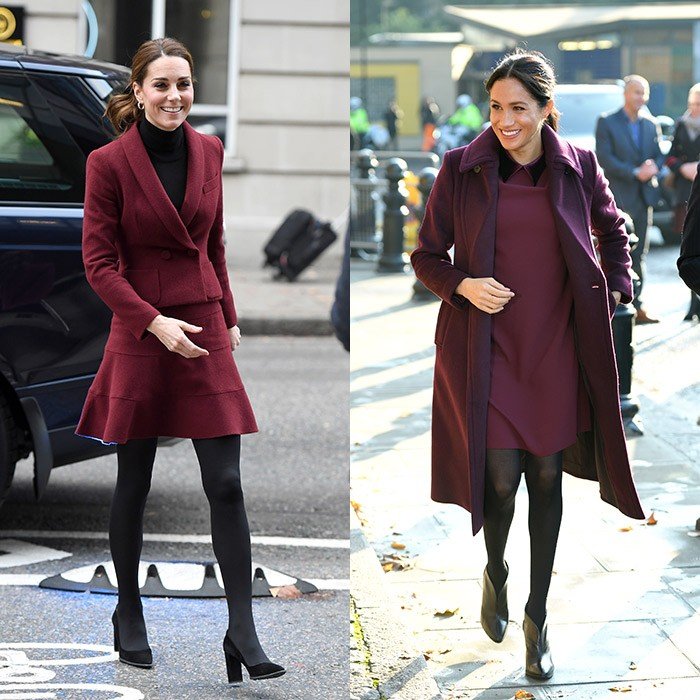 Kate Middleton - Meghan Markle. (Hello Magazine)