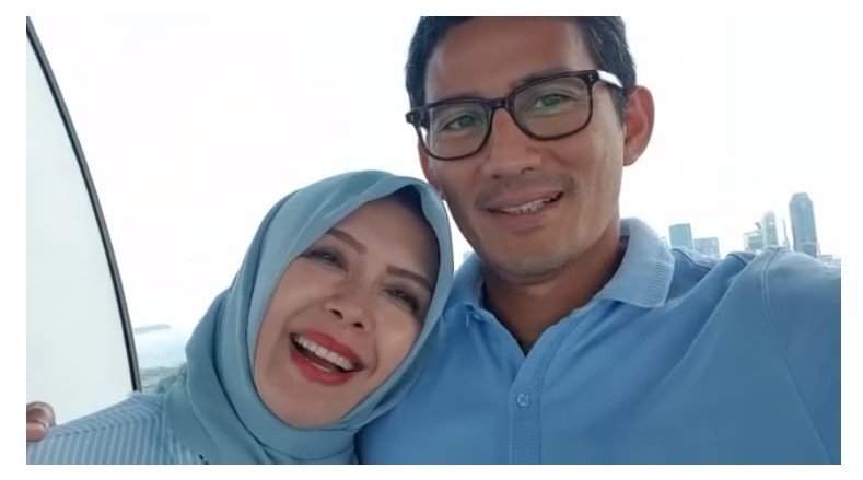 Sandiaga Uno dan Nur Asia Uno - (YouTube/Sandiuno TV)