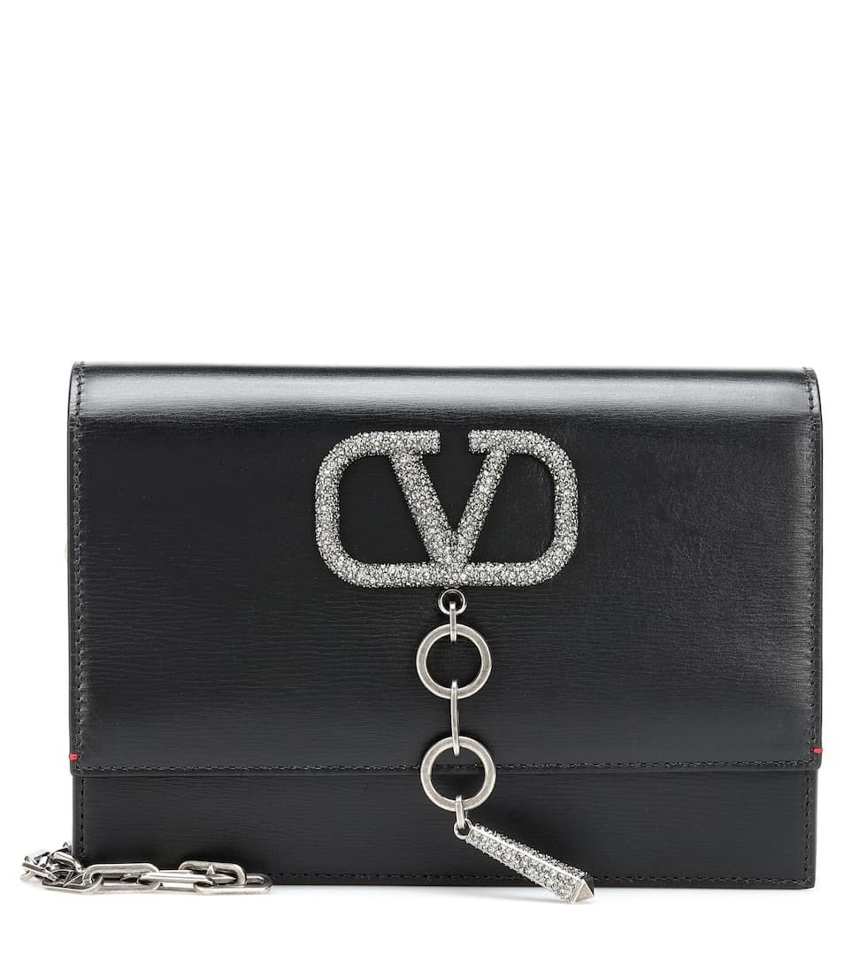 Valentino Garavani Vcase Small Leather Shoulder Bag. (Instagram)