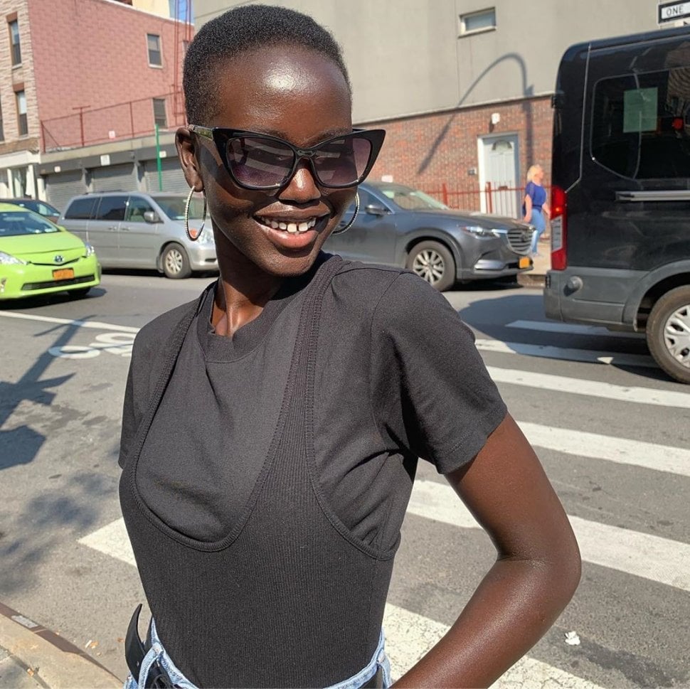 Adut Akech. (Instagram/@adutakech)