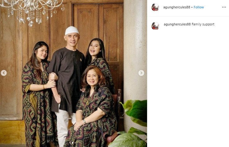 Agung Hercules Meninggal Dunia, Ini Unggahan Terakhir 