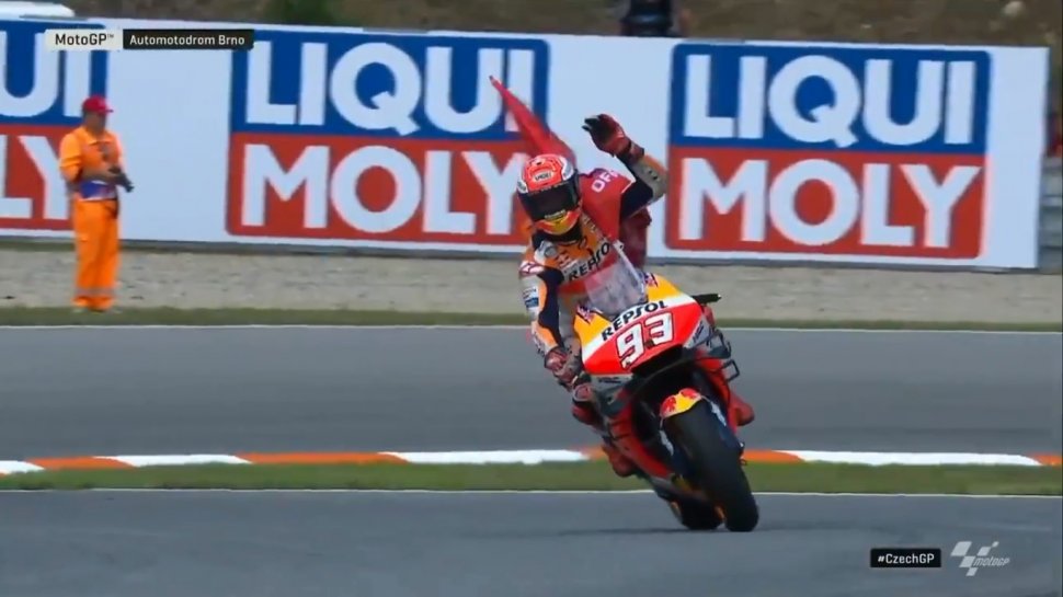 Marc Marquez Juara MotoGP Ceko. (Twitter/motogp)